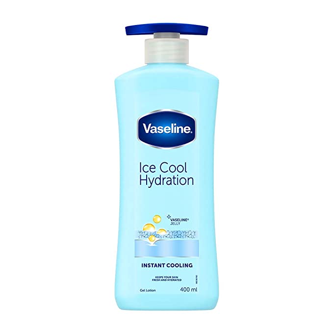 Vaseline Ice Cool Hydration Instant Cooling Gel Lotion  400ml